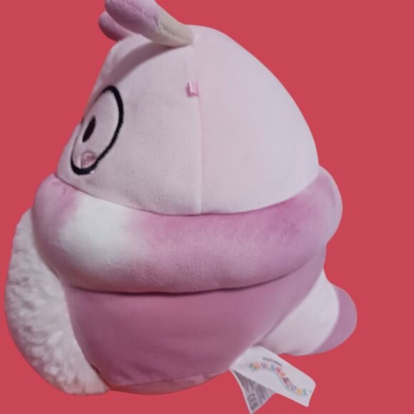 Squishmallows Christian Caterpillar  8" Pink  Plush With Glasses - Picture 6 of 6